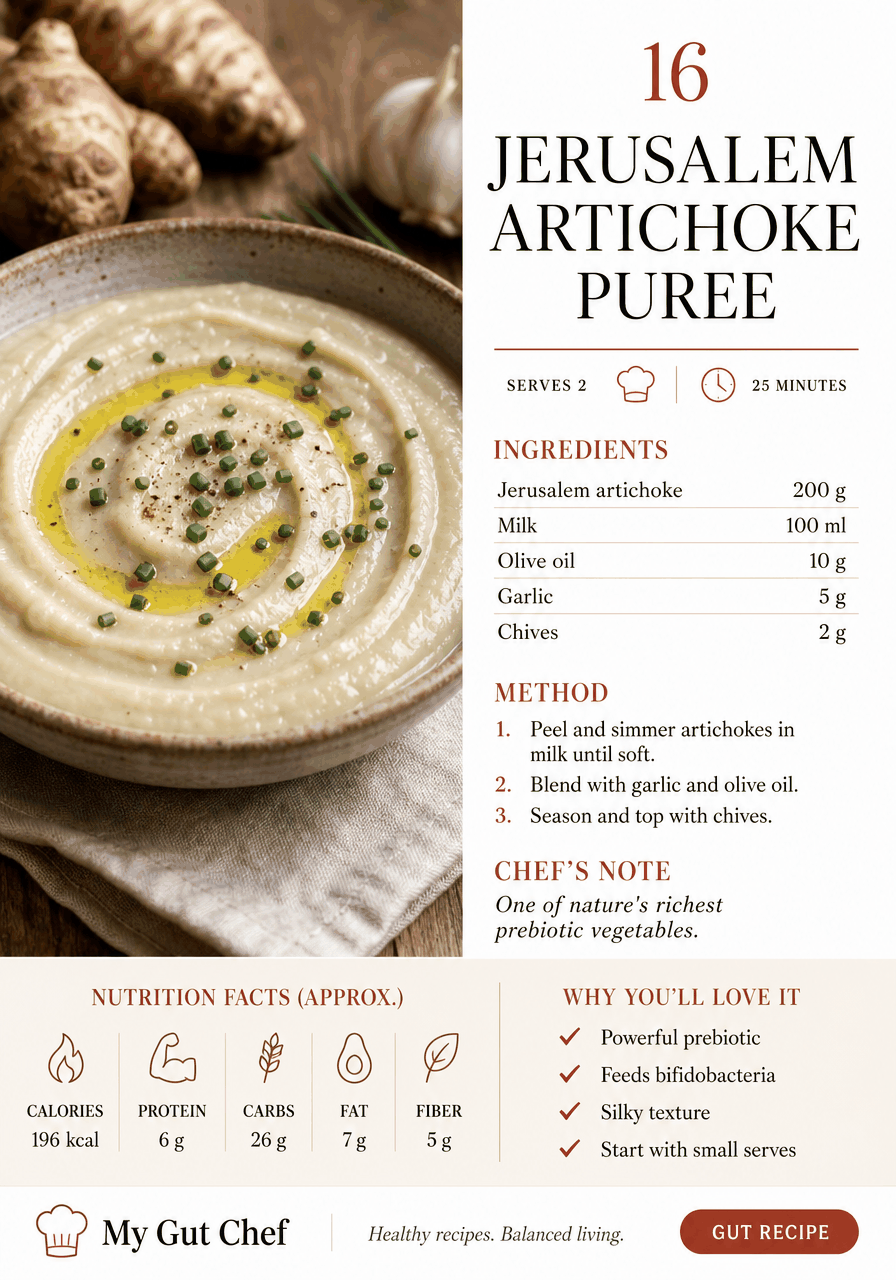 Jerusalem Artichoke Puree